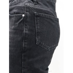 Heaton black denim jeans
