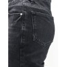 Heaton black denim jeans