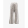 Anagram Baggy white denim trousers