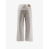 Anagram Baggy white denim trousers