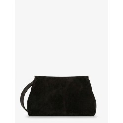 T-Lock suede handbag
