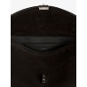 T-Lock suede handbag