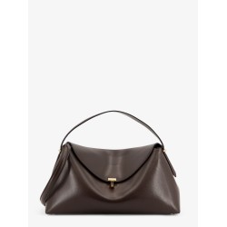 T-Lock Leather Handbag