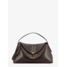T-Lock Leather Handbag