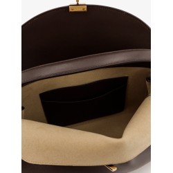 T-Lock Leather Handbag