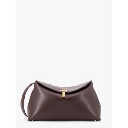 T-Lock clutch leather crossbody bag