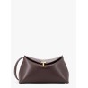 T-Lock clutch leather crossbody bag