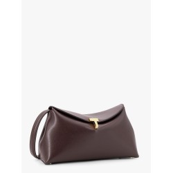 T-Lock clutch leather crossbody bag