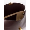 T-Lock clutch leather crossbody bag