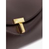 T-Lock clutch leather crossbody bag