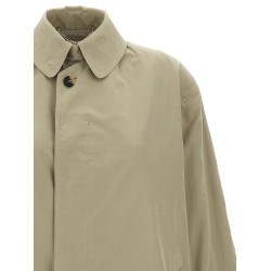 Single-breasted trench coat