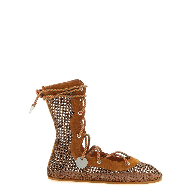 'Reticella' ankle boots