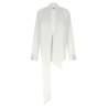 Lavallière collar shirt