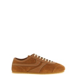 Suede sneakers