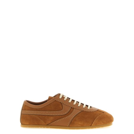 Suede sneakers