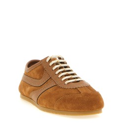 Suede sneakers