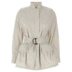 Striped blouson
