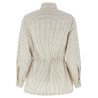 Striped blouson