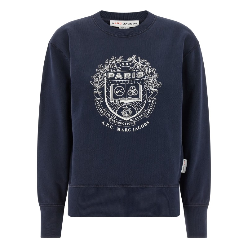 'Paris' APC capsule sweatshirt for Marc Jacobs
