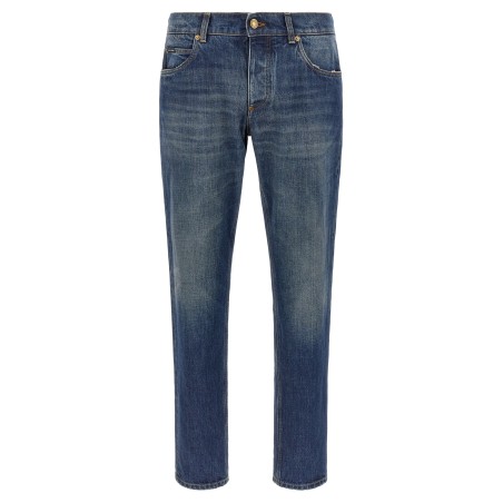 Logo plaque jeans