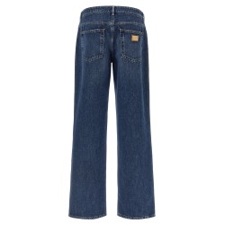 Wide leg jeans