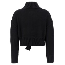 Distressed sweater