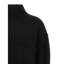 Distressed sweater
