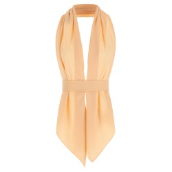 Scarf-effect top