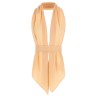 Scarf-effect top