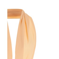Scarf-effect top