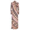 'Soleil' print chemisier dress