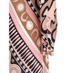 'Soleil' print chemisier dress