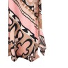 'Soleil' print chemisier dress