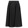 Re-Nylon flared skirt