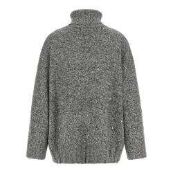 Crystal turtleneck sweater