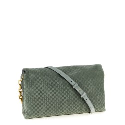 GG large suede shoulder bag