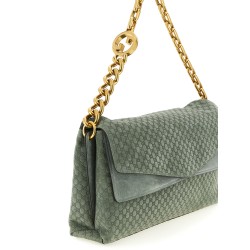 GG large suede shoulder bag
