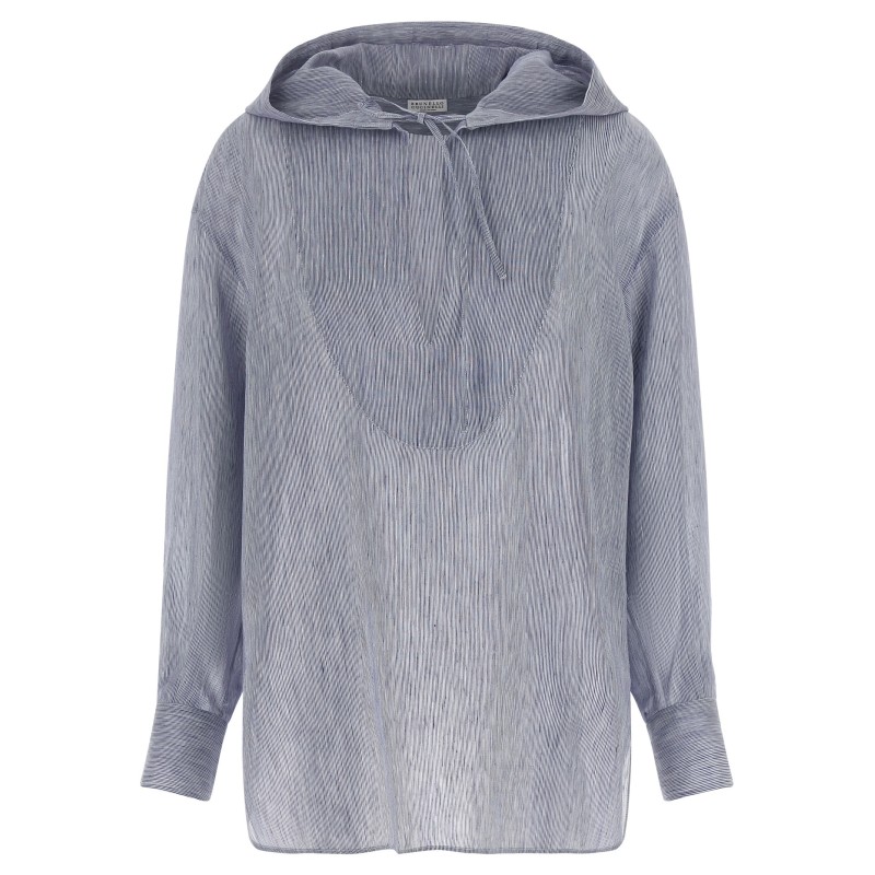 Hooded shirt