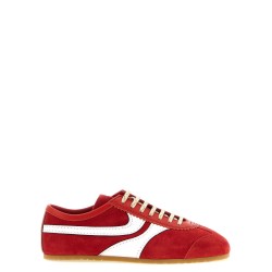 Suede sneakers