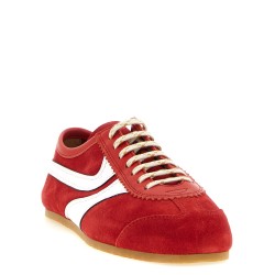 Suede sneakers