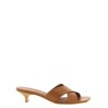 Leather mules