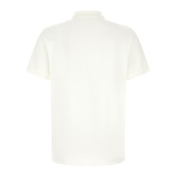 Logo patch polo shirt