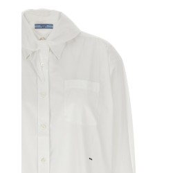 Contrast cuffs shirt