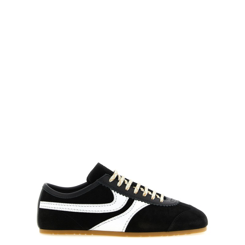 Suede sneakers