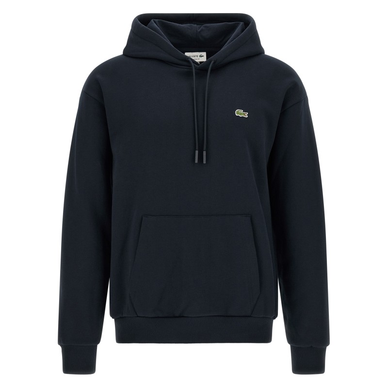 Logo patch hoodie
