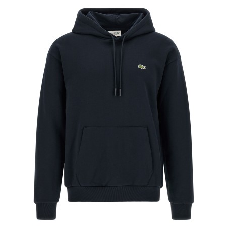 Logo patch hoodie