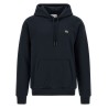 Logo patch hoodie