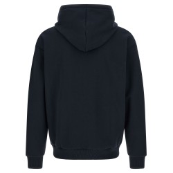 Logo patch hoodie