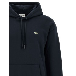 Logo patch hoodie