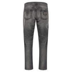 Distressed jeans